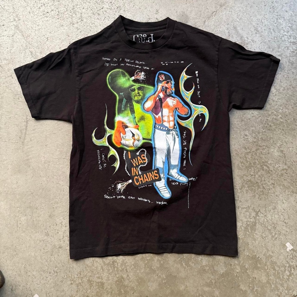 Sam Hyde Million Dollar Extreme I Was In Chains COM98 Y2K Comedy Shirt Promo